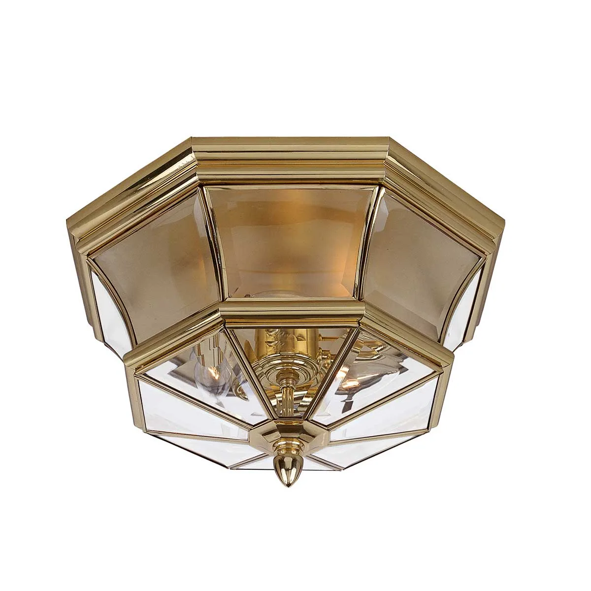 Elstead Lighting - Newbury - Takbelysning - Polerad mässing