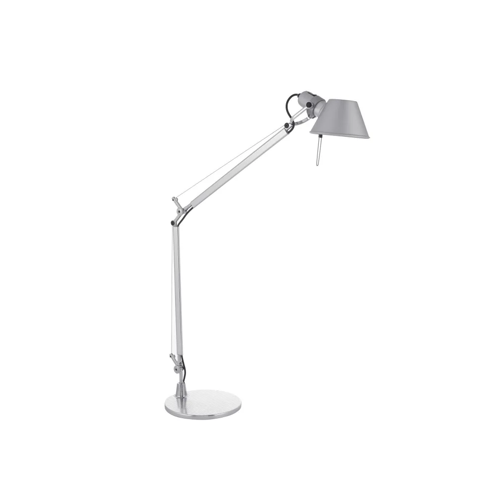 Artemide - Tolomeo LED Skrivbordslampa - Skrivbordslampor - Giancarlo Fassina,Michele De Lucchi - Silver