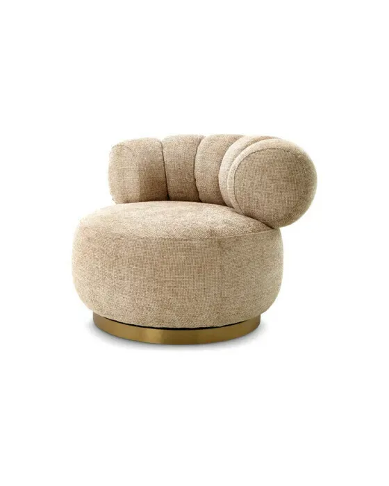 Phedra Swivel Chair Lyssa Sand