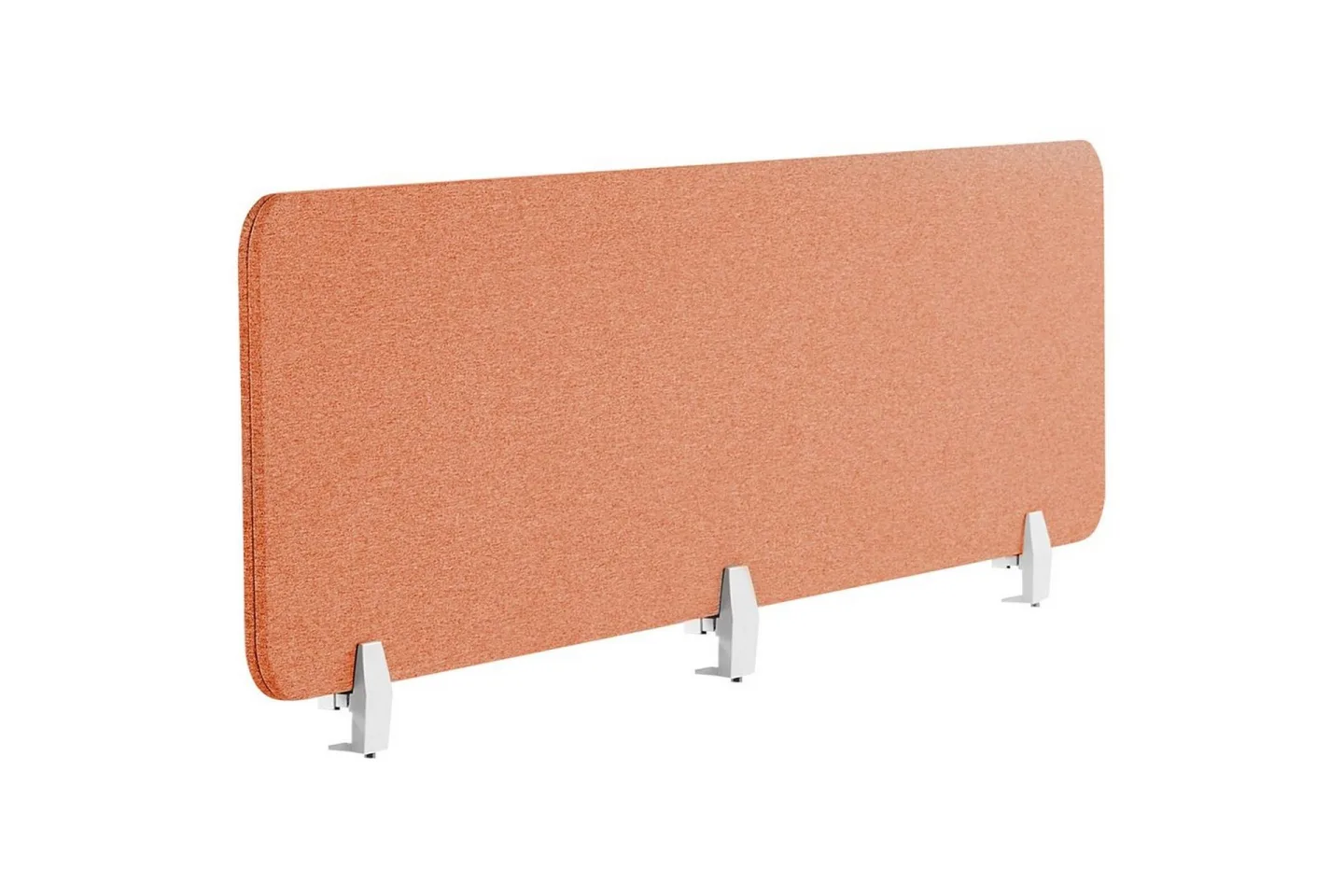 Skiljevägg för skrivbord Wally Röd, 180x2x40 cm - Röd, 180x2x40 cm