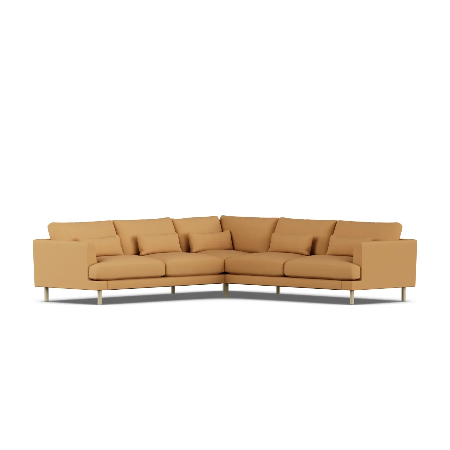 1898 Bredhult Sofa Jump Honey 1959-Eiche weiß geölt, Ecksofa F