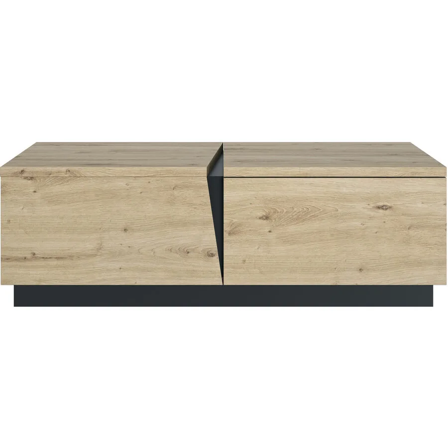 Salontisch Crack eiche Holzwerkstoff B 61 T 114 cm