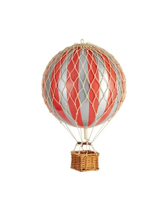 Travels Light Luftballong silver/red