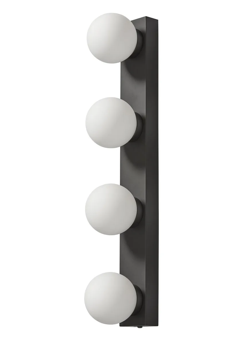Armaturhantverk - Sandhamn 50cm - Badrumslampa - Svart