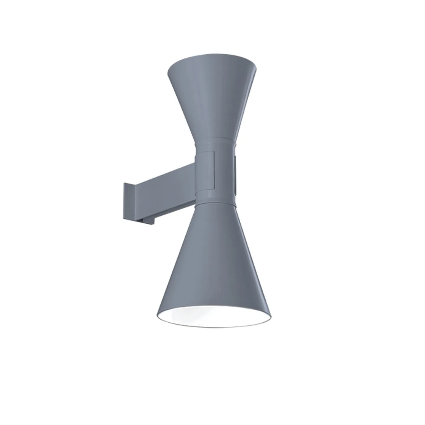 Nemo Lighting - Applique De Marseille Matt Grey - Vägglampor - Le Corbusier - Grå - Metall