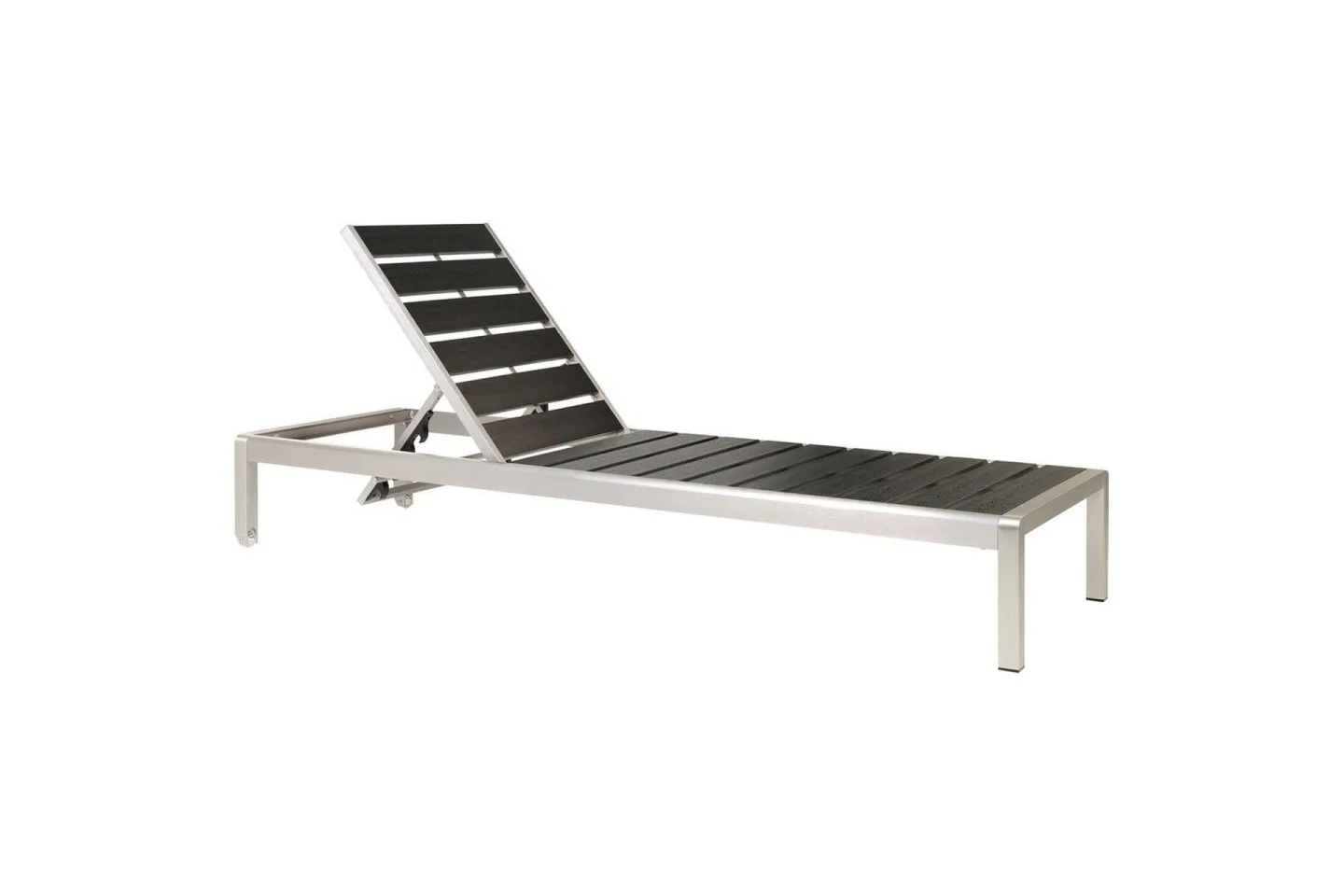 Solstol Nardo - Svart, Silver