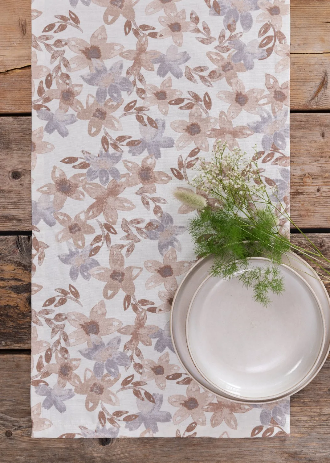 Løpere - Petite (beige) (Størrelse: 40 x 140 cm)