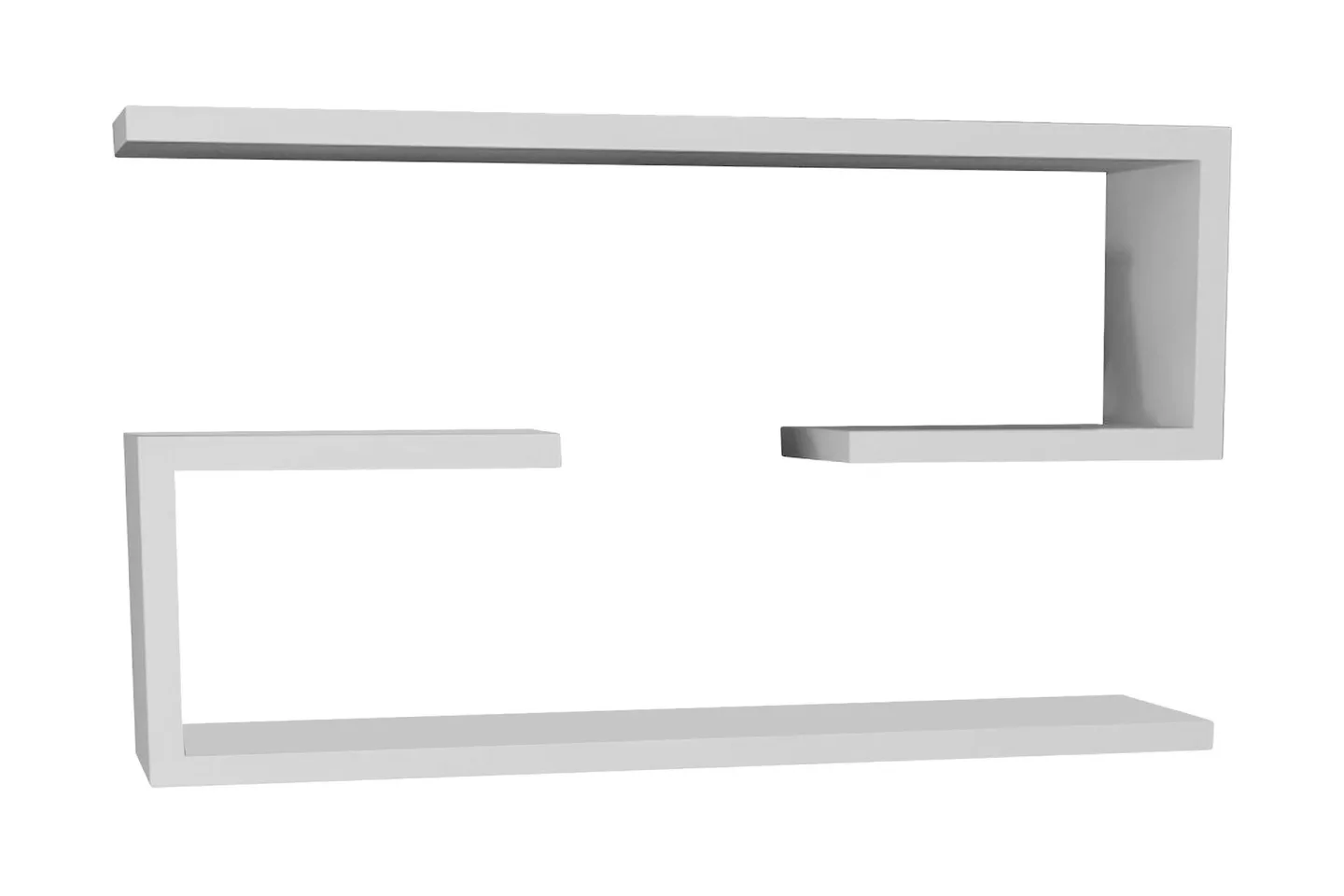 Furny Home Vägghylla 60 cm - Vit
