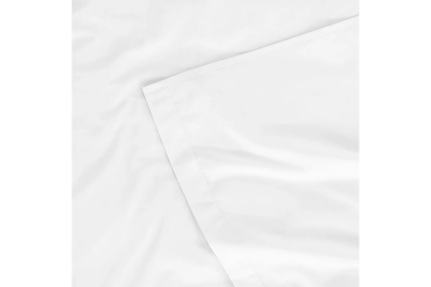 Lakan Egyptisk Bomull Vit - 150 x 270 cm