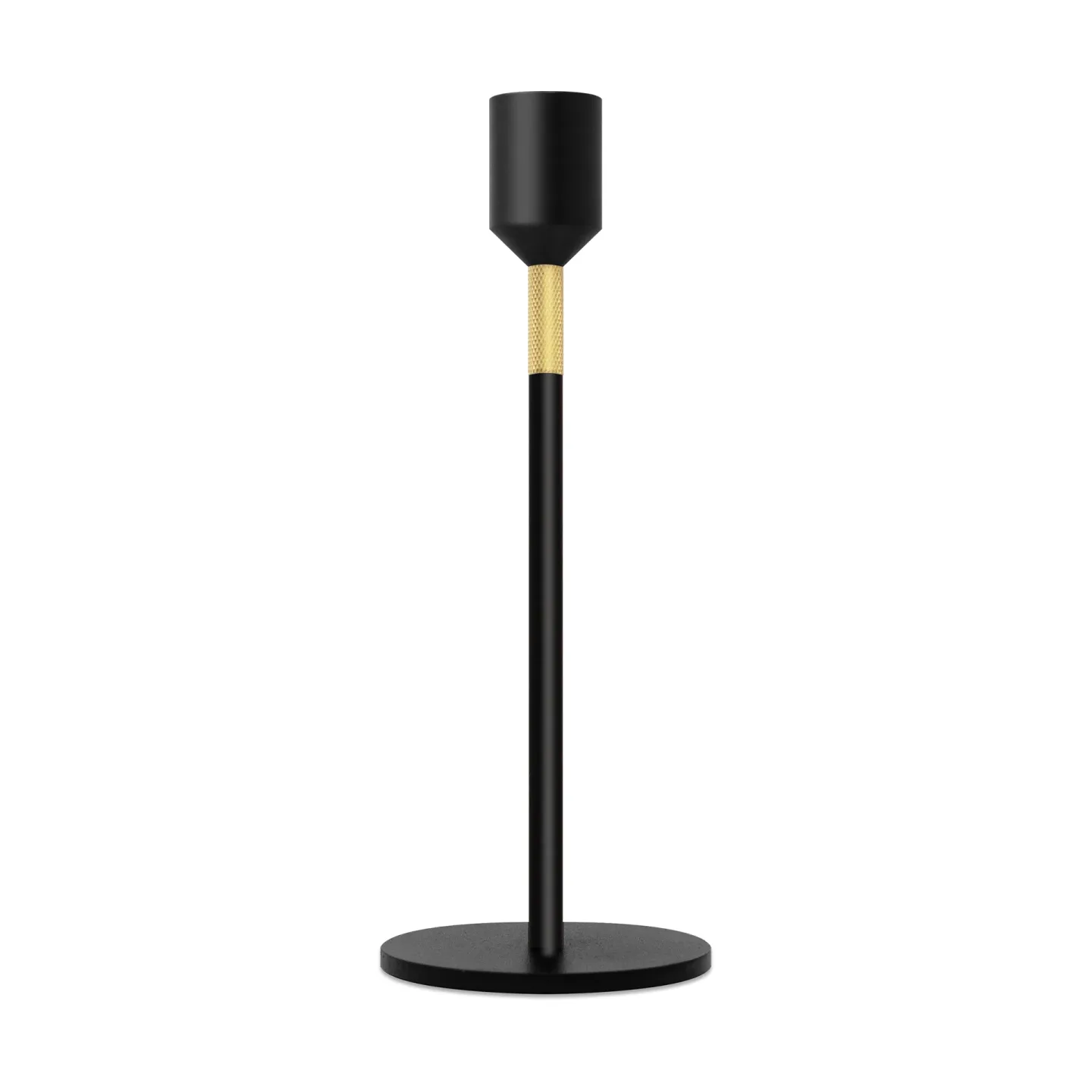 Solstickan Design Three Stars Kerzenhalter S 19 cm Schwarz