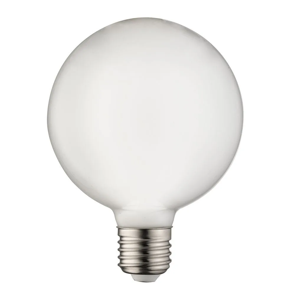 Globlampa Opal Matt 100mm Dimbar 680lm 827 E27