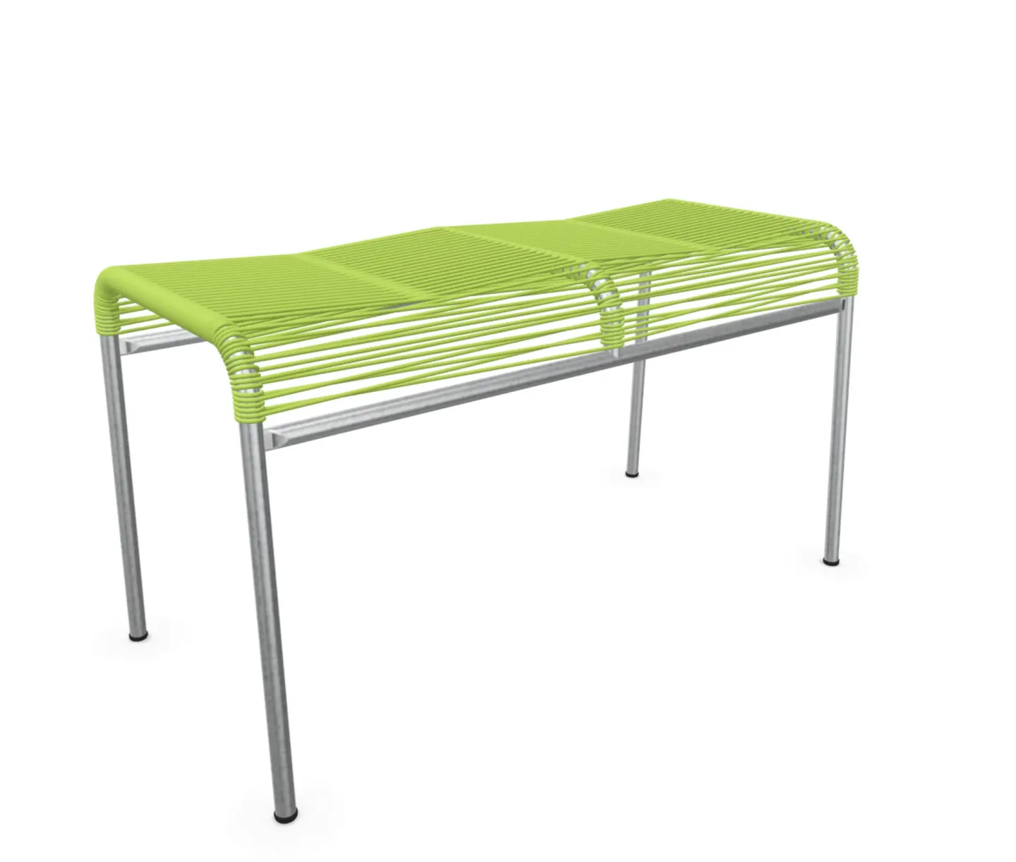 Schaffner Spaghetti-2er-Hocker Säntis Feuerverzinkt Grün | Schubiger Möbel
