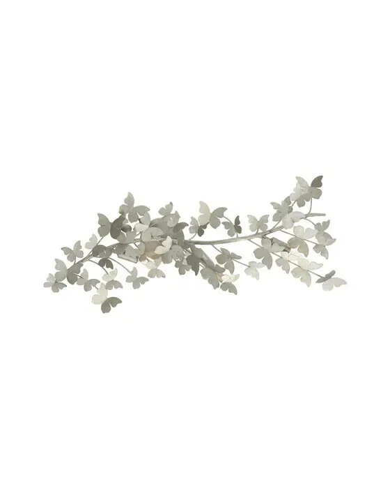 Farfalle Large Sconce Burnished Silver Leaf