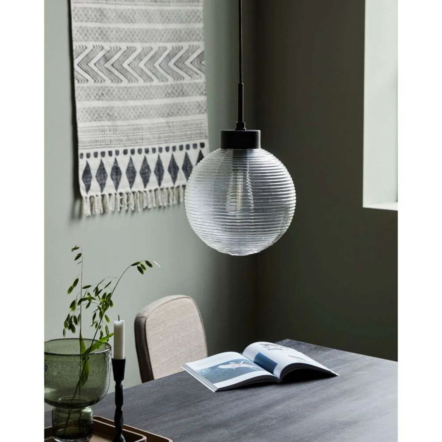 Gaia Pendelleuchte Ø25 Clear - House Doctor - Esszimmer - Glas