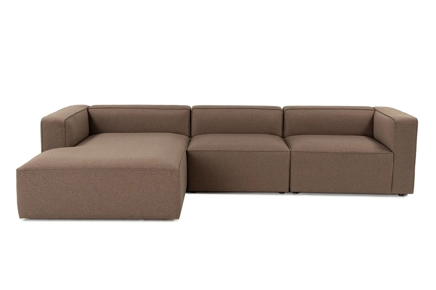 Abbas 4-sits Soffa med Divan - Brun