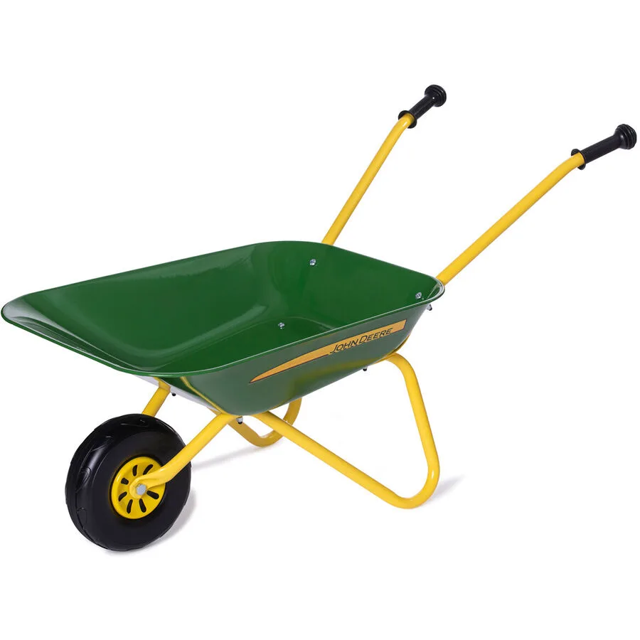 Metallschubkarre John Deere Rolly Toys Grün Kunststoff - Farbe: Grün/ Gelb