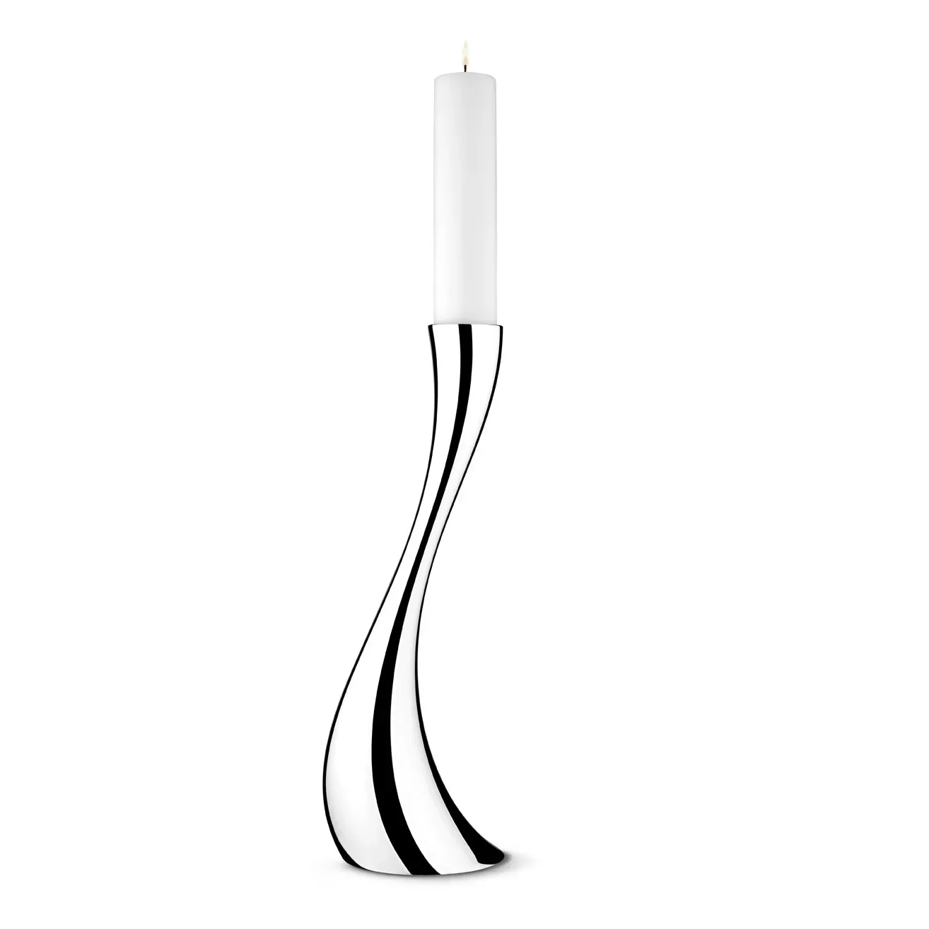 Georg Jensen Cobra golvljusstake medium, 50 cm