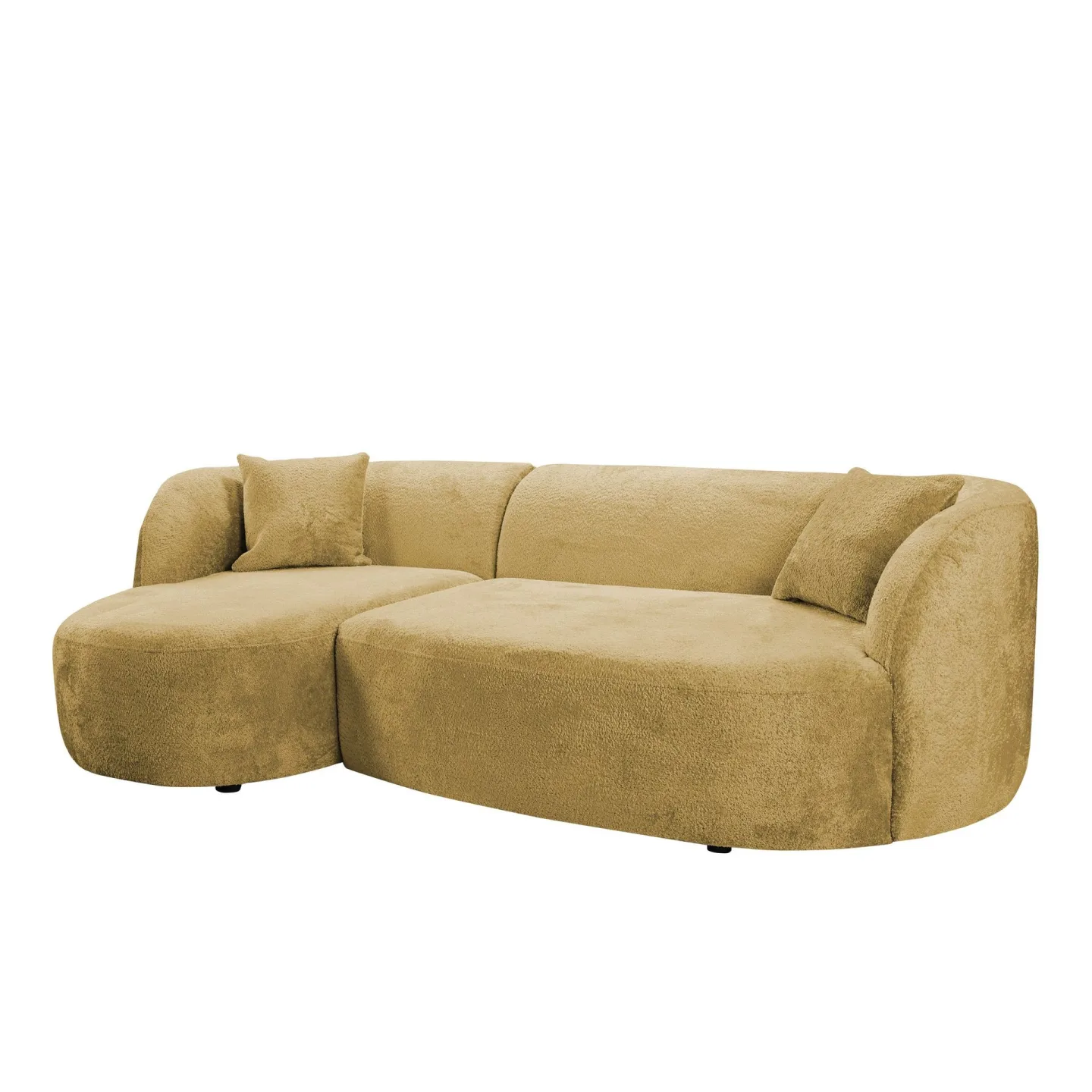 Rylian 3-sits Soffa med divan - senapsgul