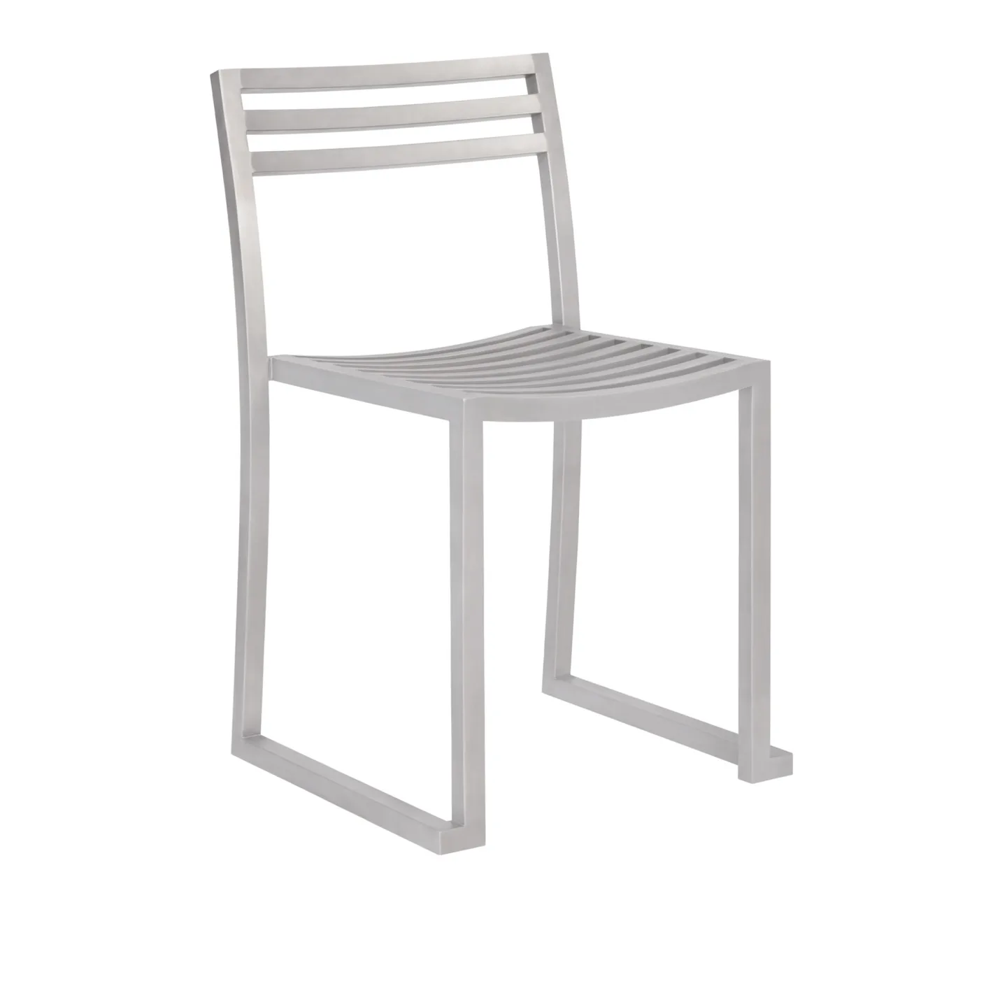 HEM - Chop Chair - Stainless Steel - Matstolar utomhus - Philippe Malouin - Silver - Metall