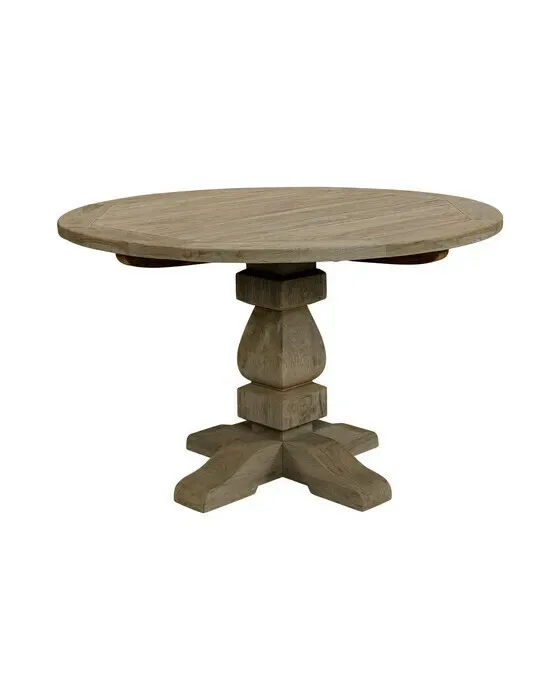 French Dining Table Charcoal Ø120