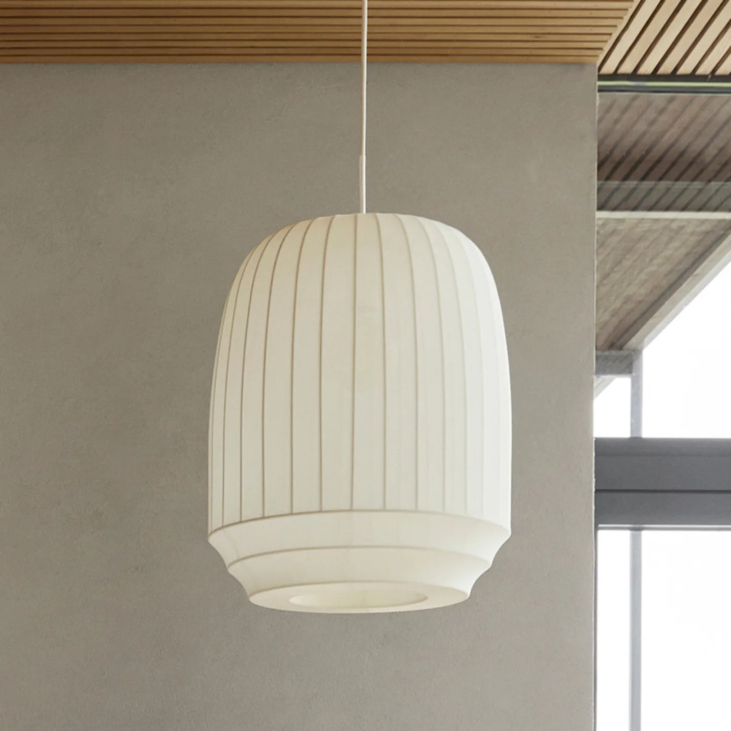 Tradition Pendel Tall White - Northern Tradition tall - Stue - Design - Stof / tekstil - Med én lyskilde