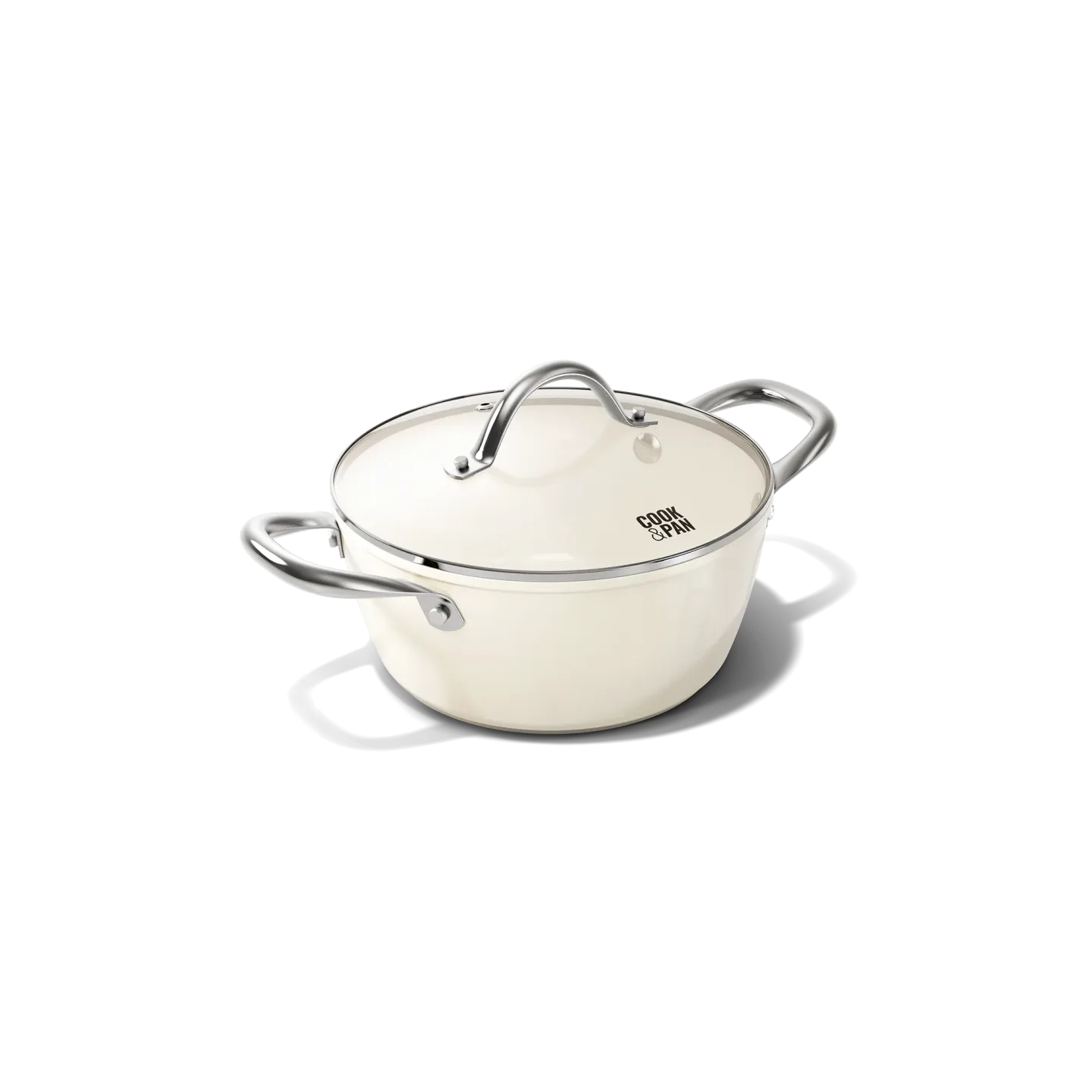 Go Ivory Kochtopf mit Deckel 20 cm