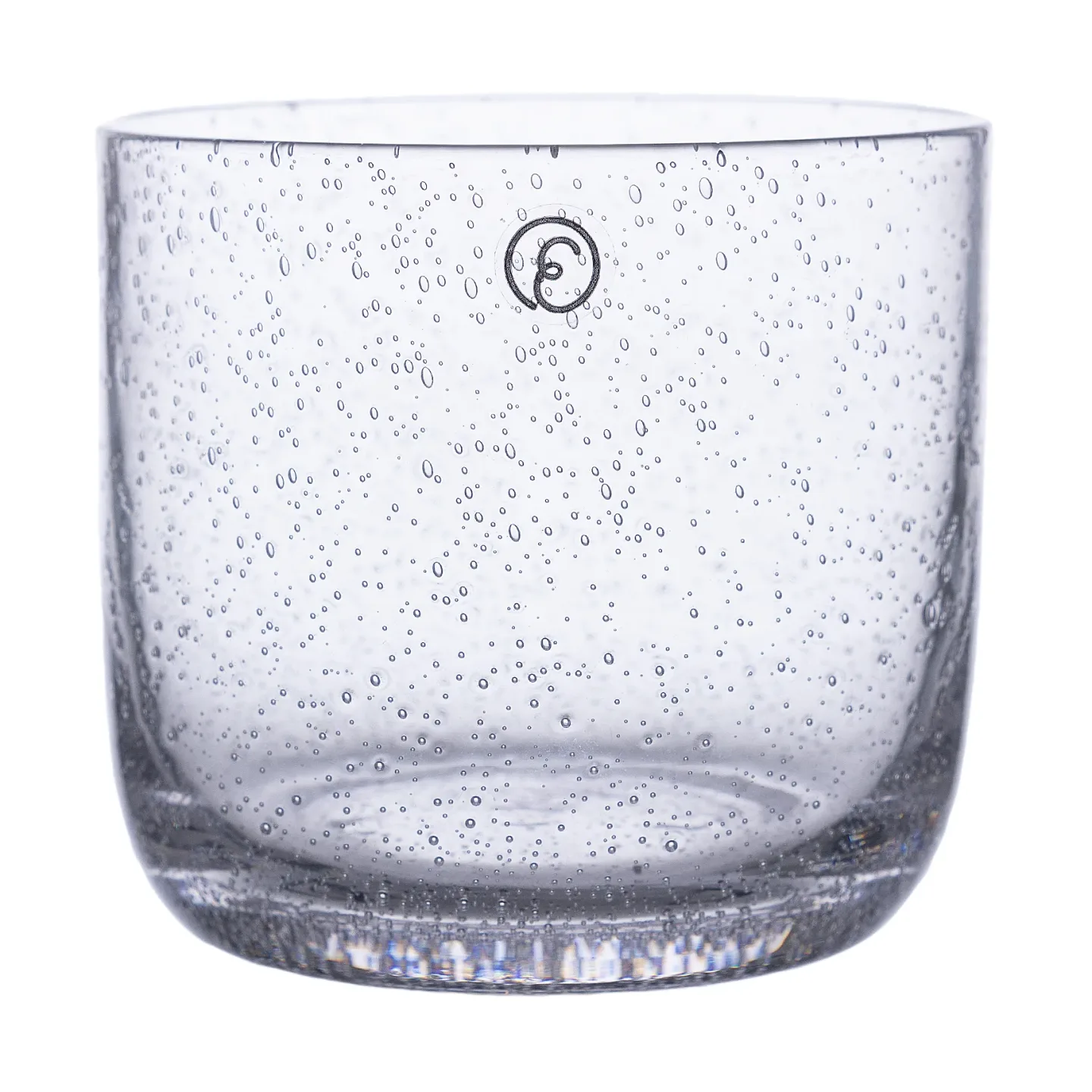 ERNST Ernst Trinkglas Glas mit Blasen 25 cl 2er-Pack Klar.