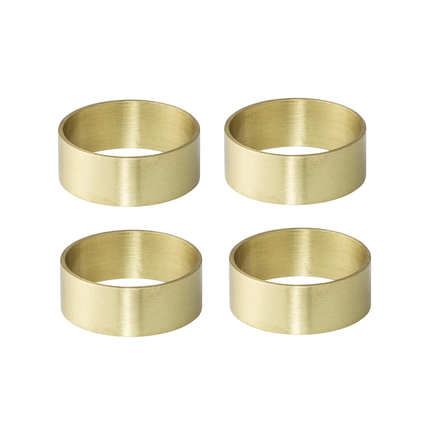 Bloomingville Bloomingville servettring 4-pack mässing