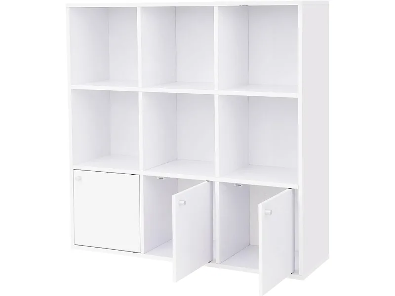 Bibliothek SONGMICS LIGHTY 97.5x97.5x29cm spanplatte