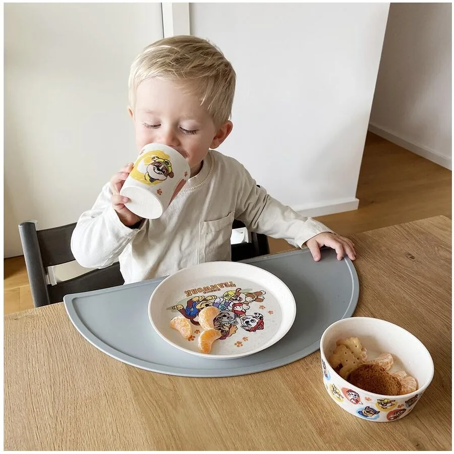 Kindergeschirr-Set Koziol Pawn Patrol Kunststoff 3-tlg