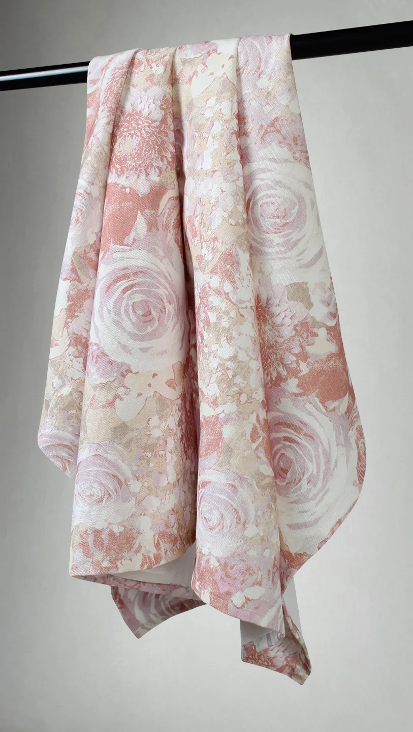 Kjøkkenhåndkle 2-pak - Soft (rosa) (Størrelse: 50 x 70 cm)