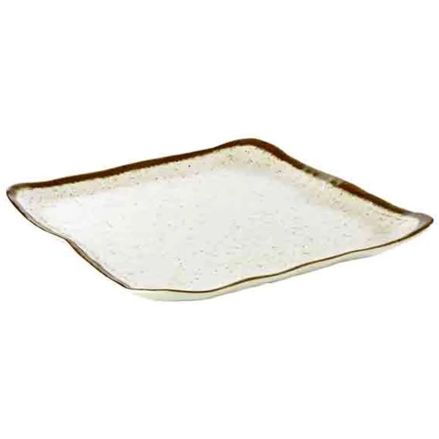APS Teller Stone Art weiss Melamin 1 Stk