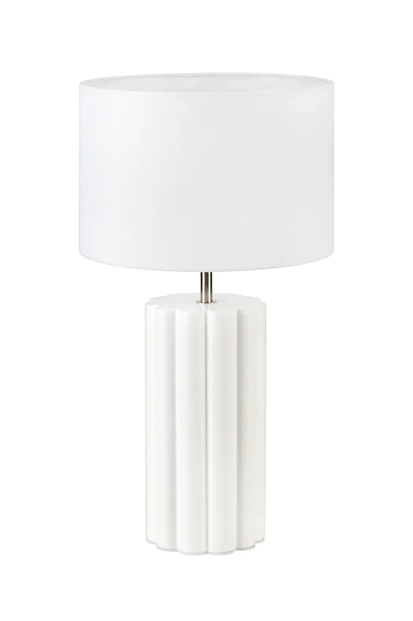 Column Tischlampe Weiß
