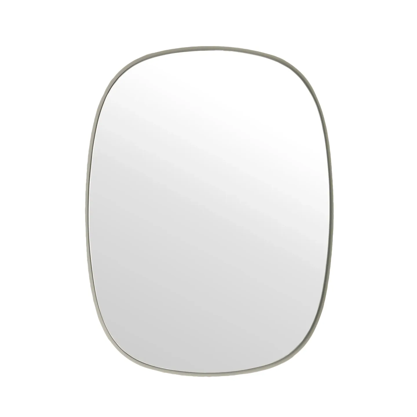 Muuto Framed spegel Grå, 59x44 cm