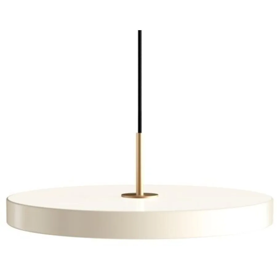 Asteria Plus Medium LED-Hängelampe perlweiß 43cm CCT - UMAGE - Wohnzimmer - Design - Metall - Einflammig