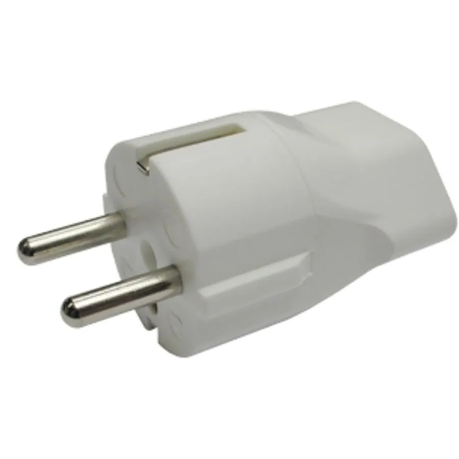 STEKO TRAVEL Adapter Elektrokleinteil Weiss - Material: Kunststoff