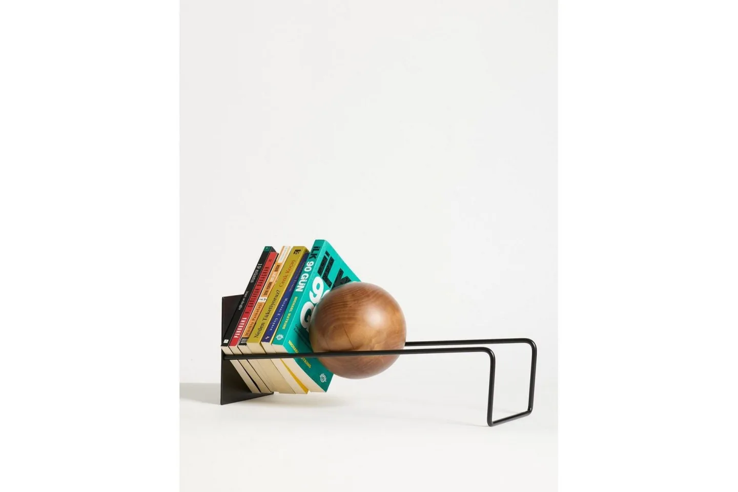 Orvic Bokstöd 49x18 cm - Svart