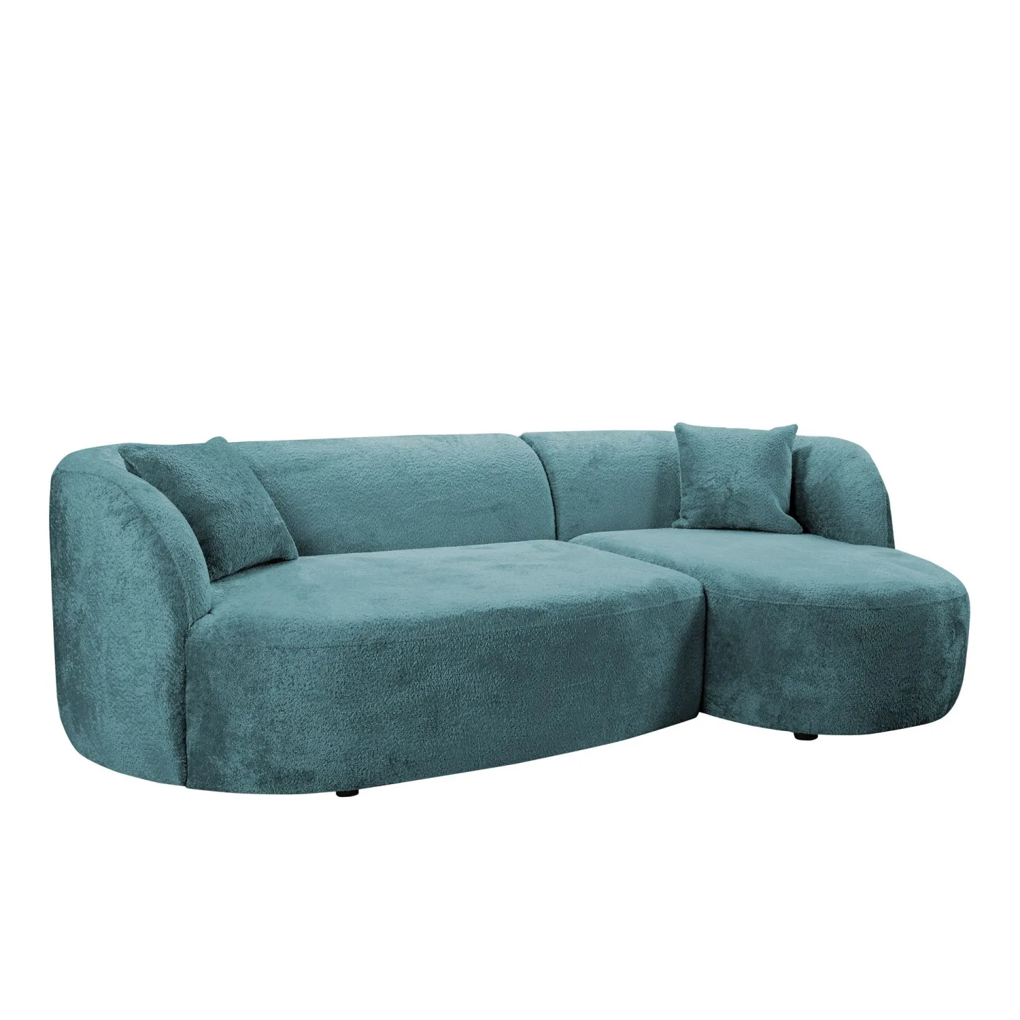 Rylian 3-sits Soffa med divan - blågrön