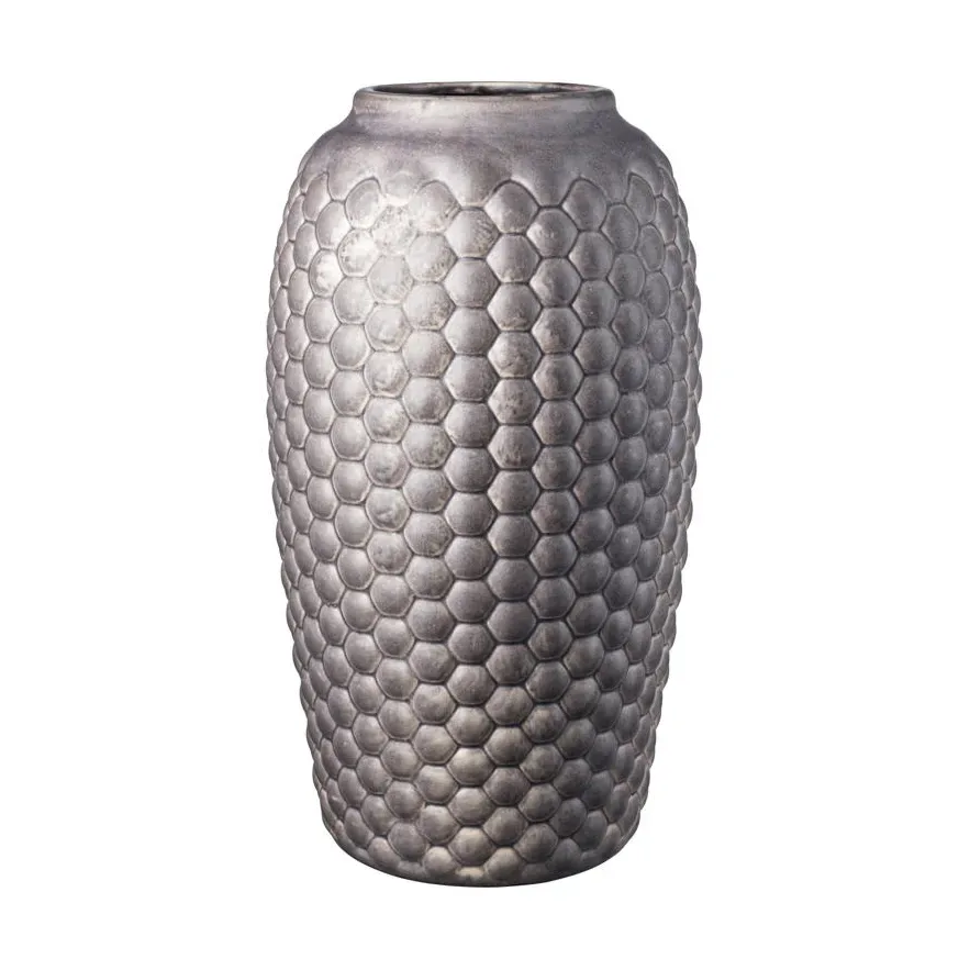 FDB Møbler S8 Lupin Vase 22 cm Warm grey