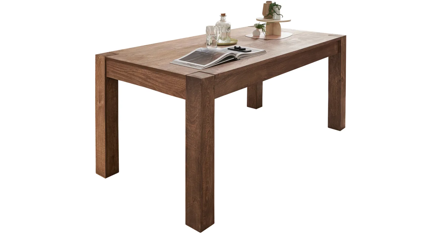 Esstisch Massivholztisch Mango gebeizt 180 x 90 cm - MANGALA