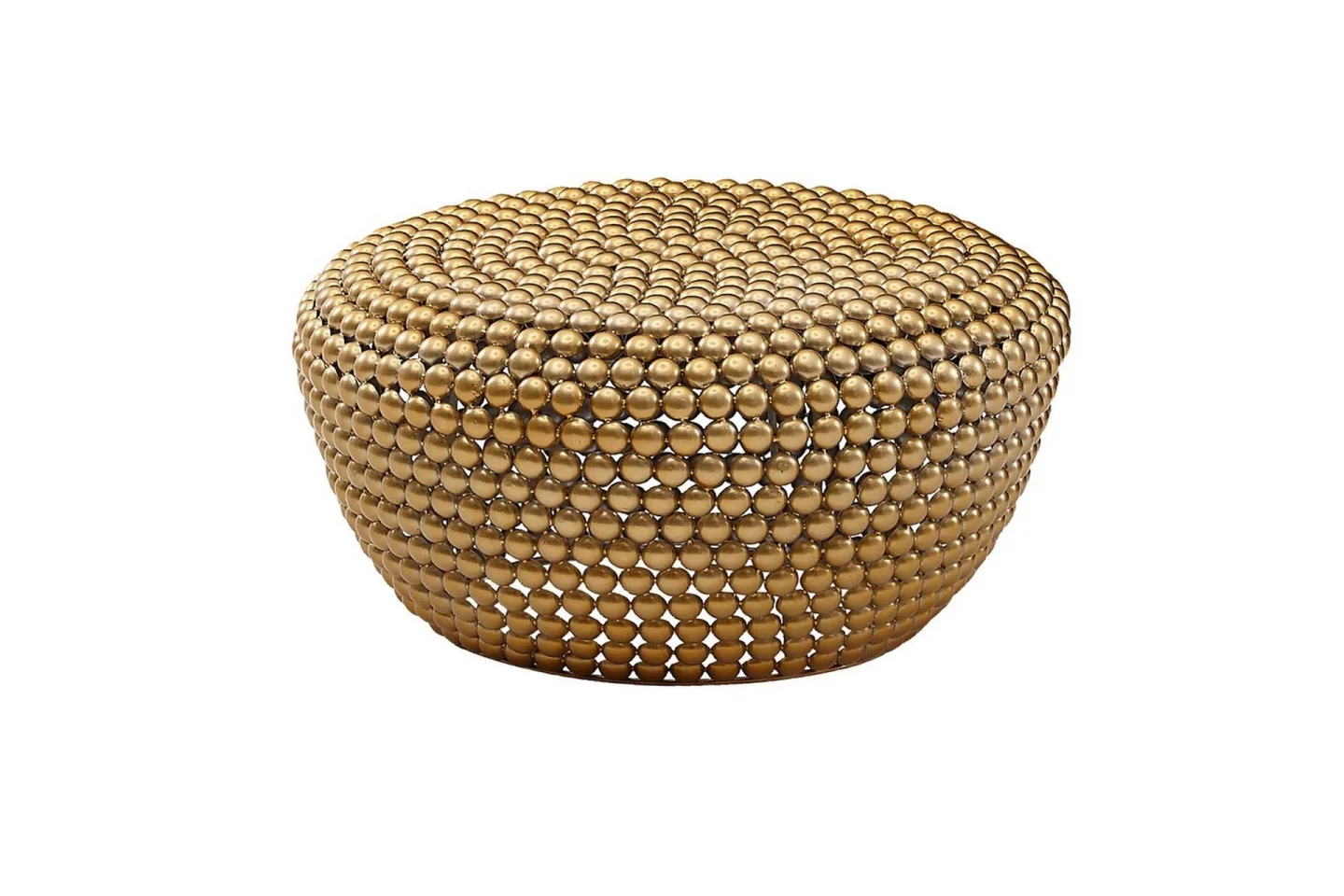 Soffbord Wohnling Metall Rund 60 cm Halvsfärisk Yta Modern -