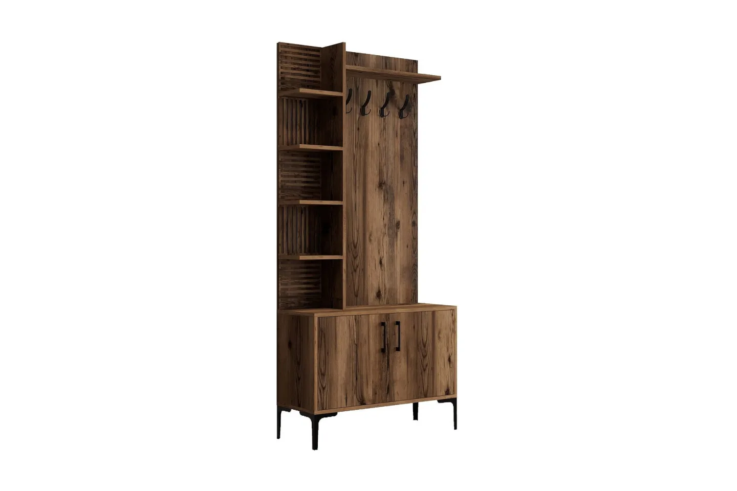 Schmida Hallmöbelset 90 cm - Mörkbrun