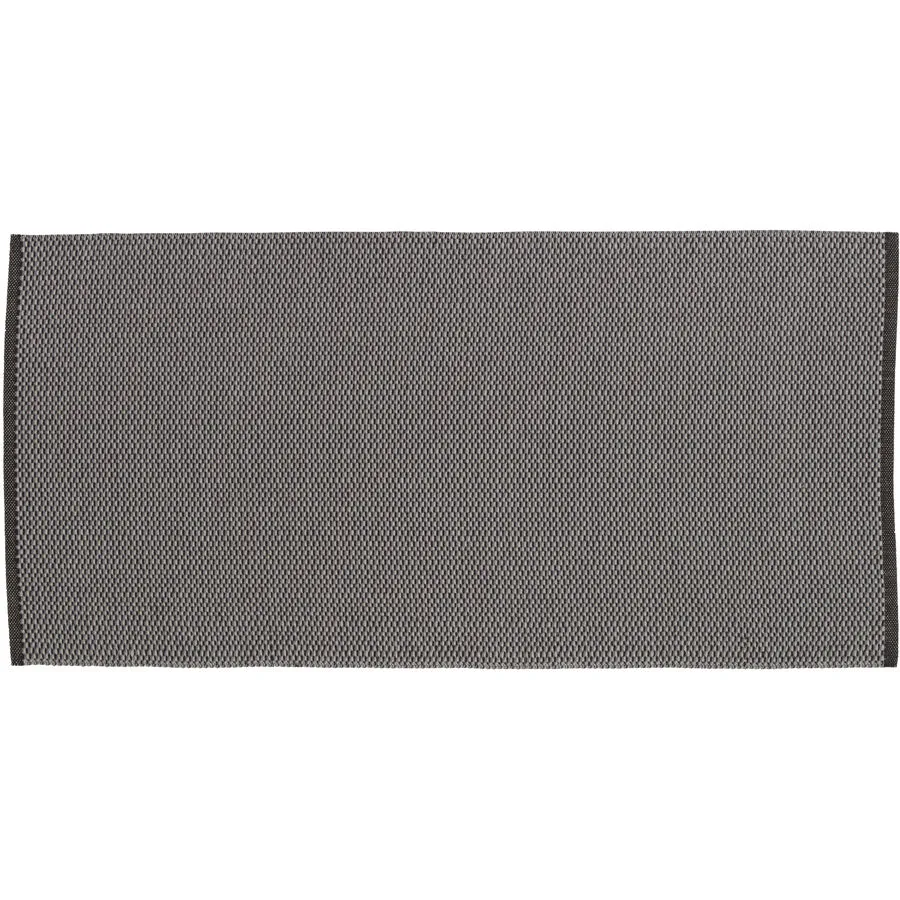 HORREDSMATTAN Teppich Orust schwarz Gefleckt/Meliert Wolle/Polyester 75 x 150 cm