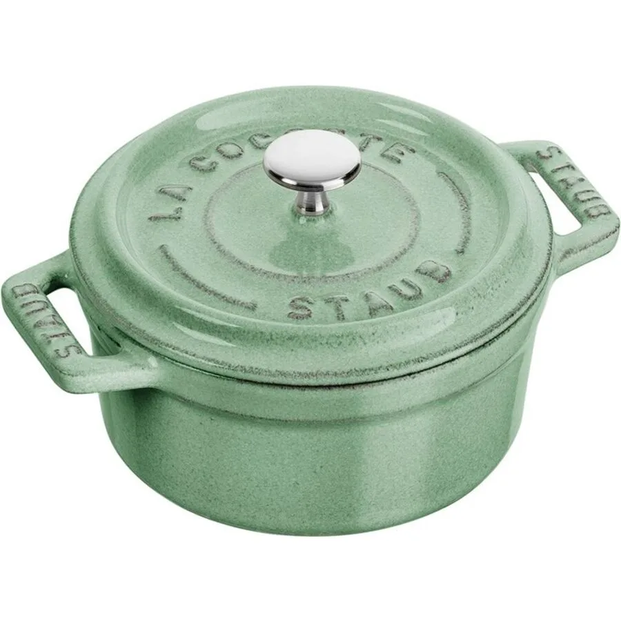 Gusseisen-Topf STAUB Salbei Gusseisen B 13 cm
