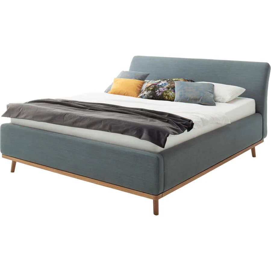 Bett Matero ocean Bezug Stoff 160 x 200 cm
