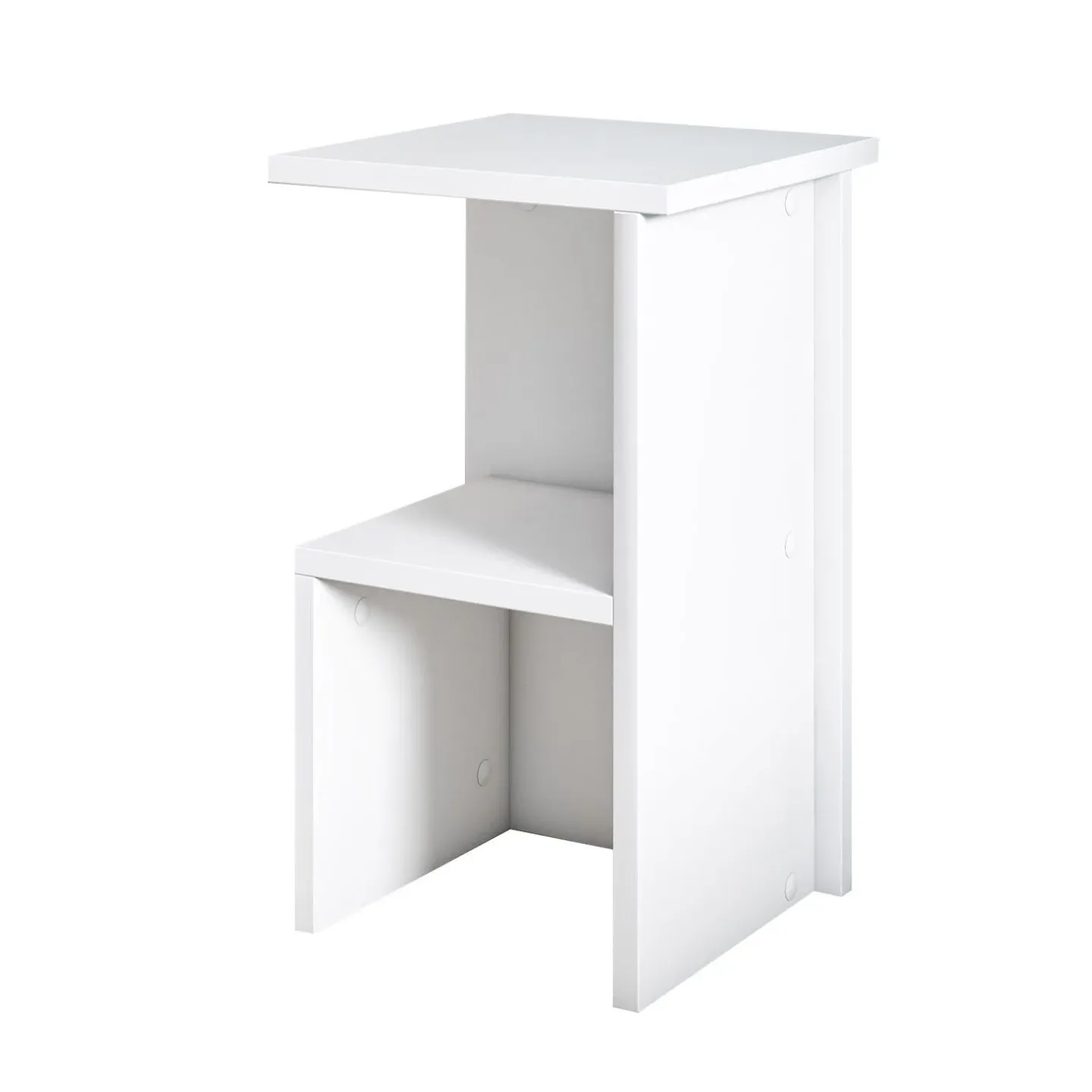 Tunel Nattduksbord 29,6x50x29,6 cm - Vit