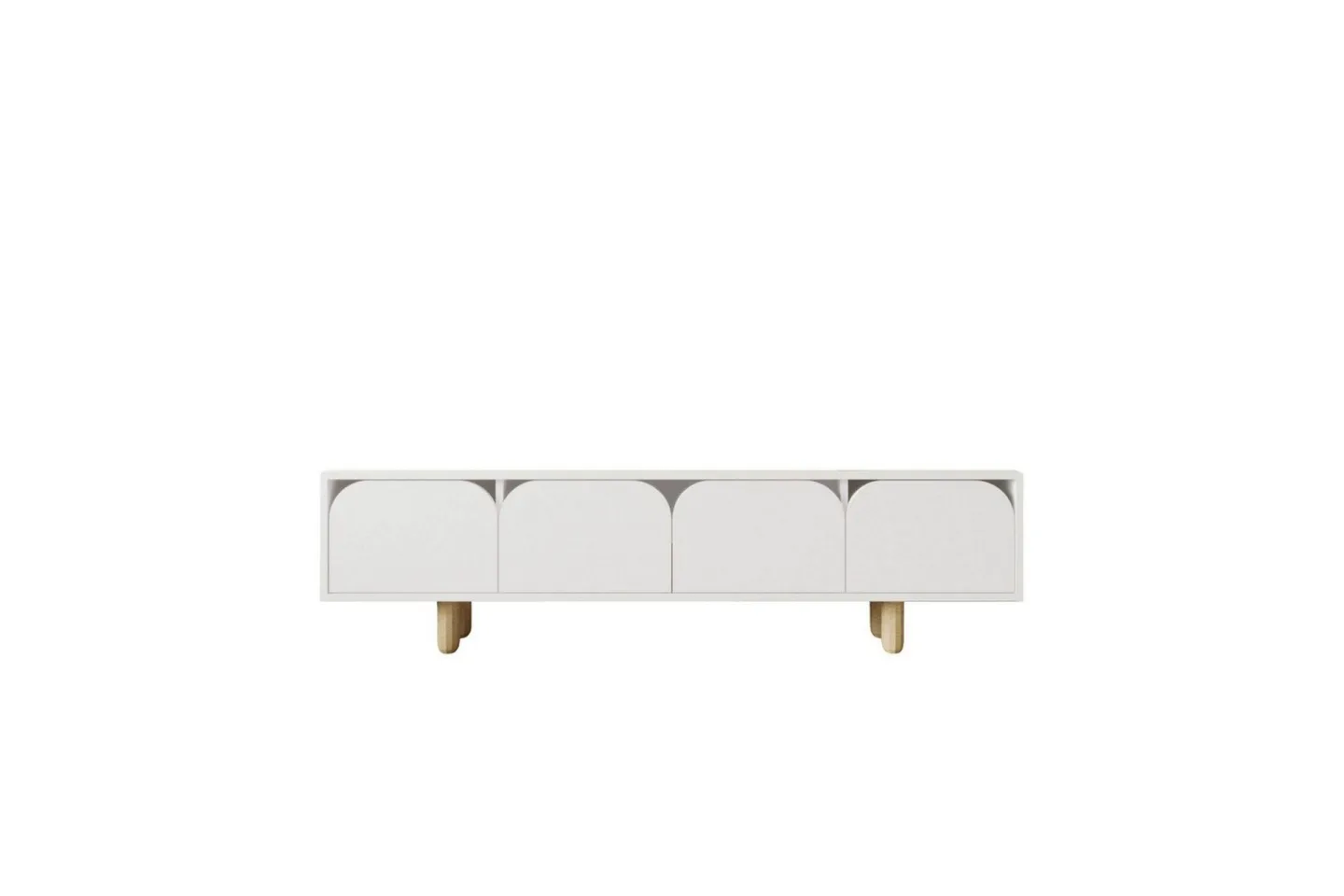 Arvo Tv-stativ 180x30 cm - Vit