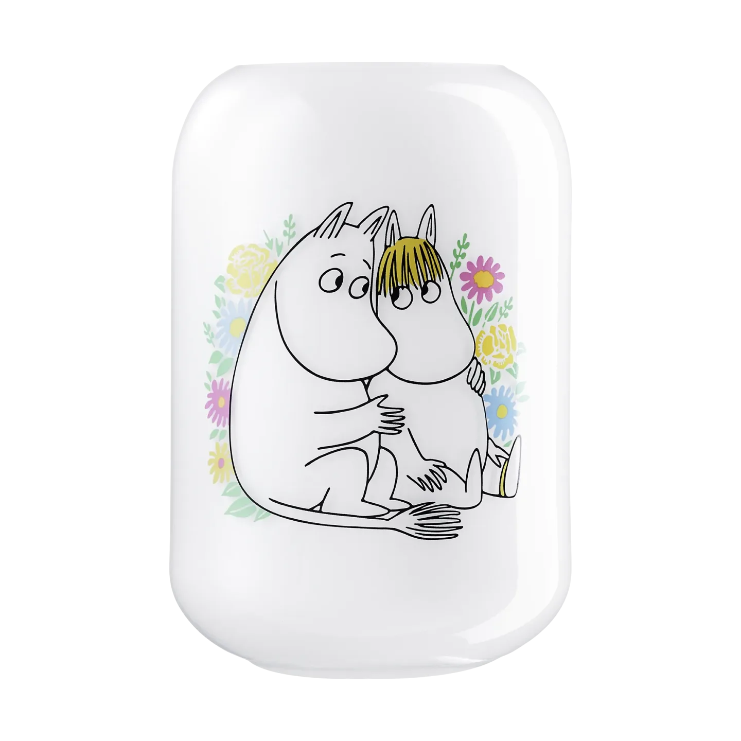 Muurla Mumin Vase 19 cm Flowers