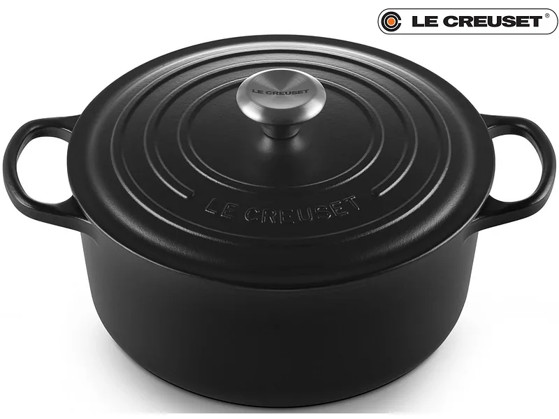 LE CREUSET Bräter SIGNATURE gusseisen schwarz