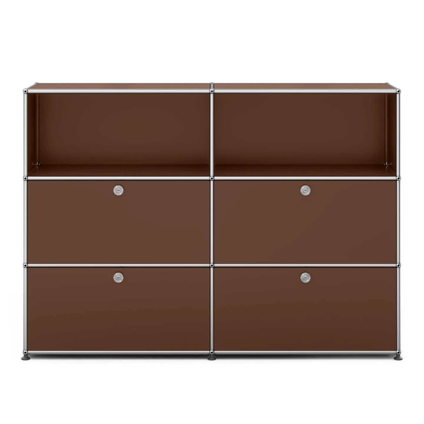 USM - USM Haller M64 22 USM Brown - Skänkar och sideboards - Fritz Haller & Paul Schärer - Brun - Metall